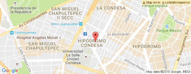 Mapa de ubicación de LA BOTICA, ALFONSO REYES