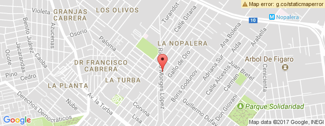 Mapa de ubicación de LOS TAQUITOS