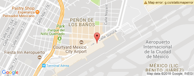 Mapa de ubicación de CASA ÁVILA, AEROPUERTO T1