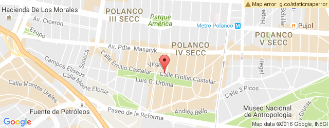 Mapa de ubicación de SPUNTINO, POLANCO