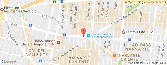 Mapa de ubicación de EL GALLINAZO, NARVARTE