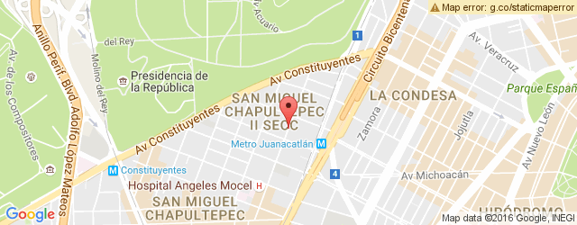 Mapa de ubicación de CAFÉ DE CHAPS