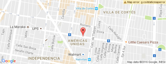 Mapa de ubicación de RICCHI PIZZA, RAMOS MILLÁN
