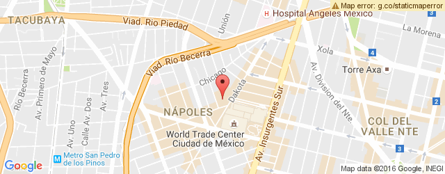 Mapa de ubicación de SIMPLEMENTE DELI, WTC