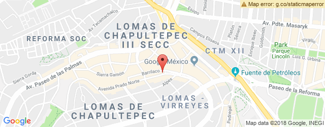 Mapa de ubicación de CAFÉ SOCIETY, PRADO NORTE