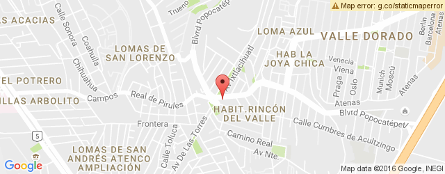 Mapa de ubicación de LA SQUADRA PIZZA E PASTA