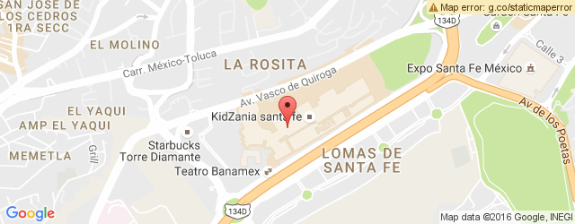 Mapa de ubicación de CITY CAFÉ, SANTA FE