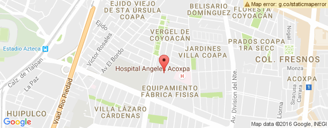 Mapa de ubicación de CITY CAFÉ, ACOXPA