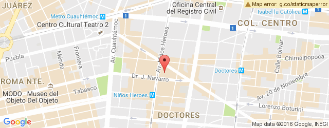 Mapa de ubicación de CIELITO QUERIDO CAFÉ, TRIBUNALES