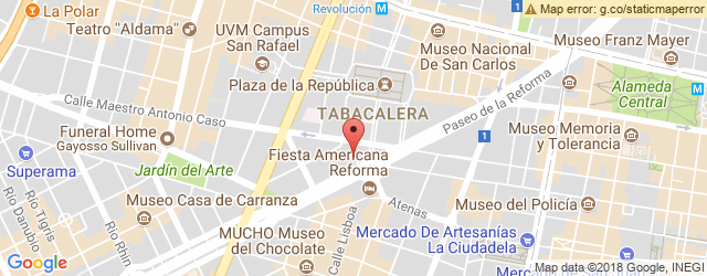Mapa de ubicación de CIELITO QUERIDO CAFÉ, GLORIETA COLÓN
