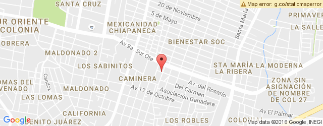 Mapa de ubicación de SUSHI ROLL, TOWN CENTER EL ROSARIO