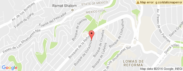 Mapa de ubicación de CAFÉ SANT ANGELO, BOSQUES