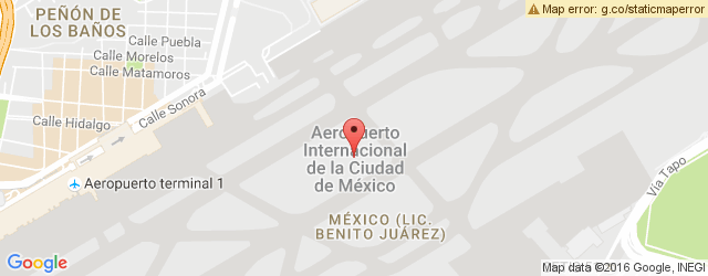 Mapa de ubicación de MEXICANO AL 100, AEROPUERTO T2