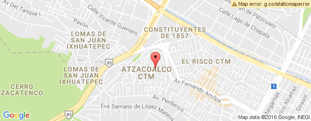 Mapa de ubicación de LA ESPERANZA, CTM ATZACOALCO
