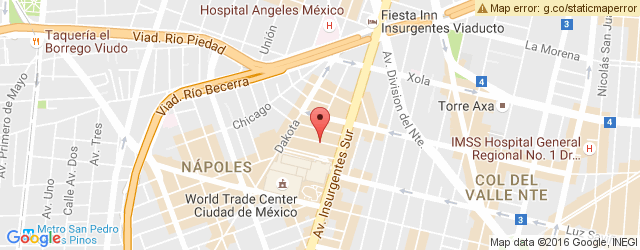Mapa de ubicación de ASADO DEL VALLE, MARICOPA