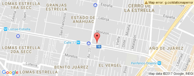 Mapa de ubicación de LA ESPERANZA, GRANJAS ESTRELLA