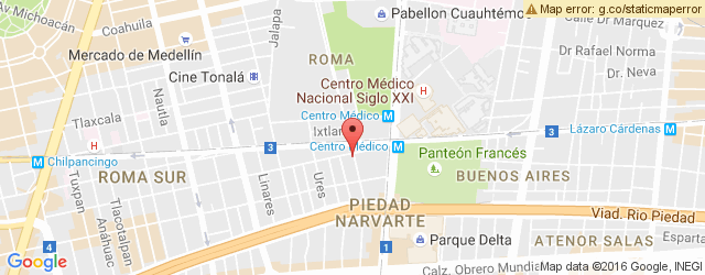Mapa de ubicación de LA TOMA DE TEQUILA