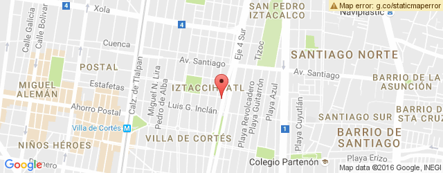 Mapa de ubicación de LA ZARZA, PLUTARCO ELÍAS CALLES