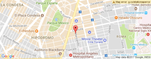 Mapa de ubicación de TRESCIELOS PIZZAS Y HELADOS
