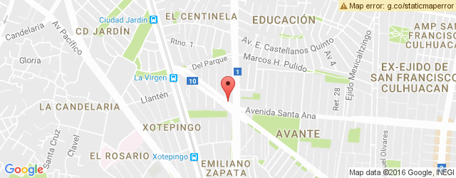 Mapa de ubicación de LA TACITA DE ORO