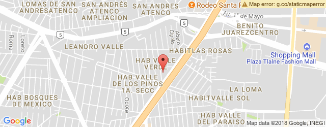 Mapa de ubicación de CORREO ESPAÑOL, SATÉLITE