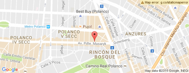 Mapa de ubicación de CARMELO, POLANCO