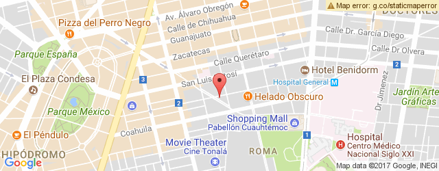 Mapa de ubicación de CARNÍVORO