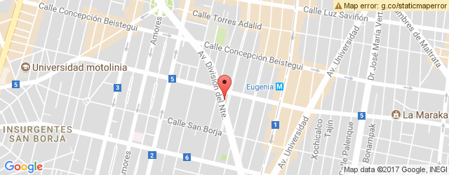 Mapa de ubicación de COMEDOR LA ESPERANZA