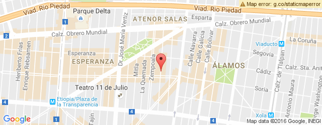 Mapa de ubicación de EL HIDALGUENSE, NARVARTE