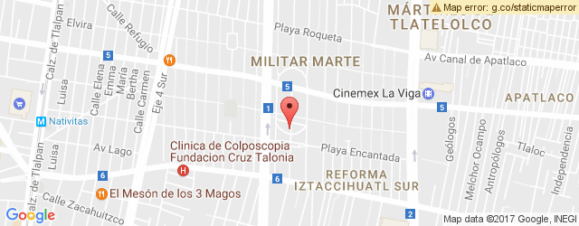 Mapa de ubicación de CAFÉ LA CABAÑA