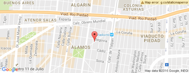 Mapa de ubicación de LA ROMERÍA, CAFÉ