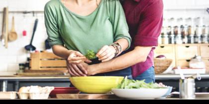 Cena romántica: recetas para cocinar en pareja